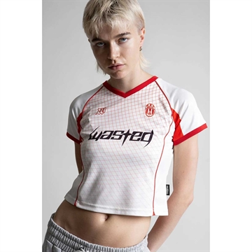 Wasted Paris WM Spine Football Jersey White